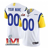 Nike Rams Customized Men & Women & Youth White 2022 Super Bowl LVI Vapor Limited Jersey,baseball caps,new era cap wholesale,wholesale hats